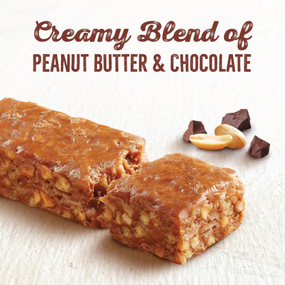 Nature Valley Creamy Protein Bars, Peanut Butter Chocolate, 10G Protein Snacks,