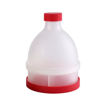 2 in 1 Protein Powder Funnel 2 Layers 70Ml Protein Powder Shaking Bottle Plastic Protein Powder Container Outdoor